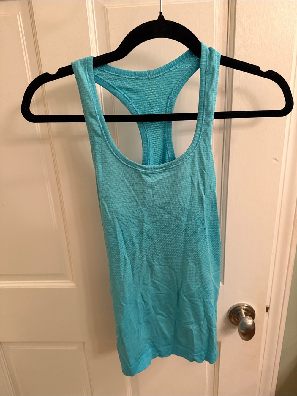 Lululemon blue swiftly tank top
